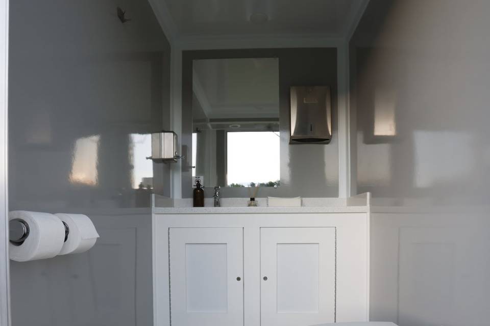 Interior of 3-Stall