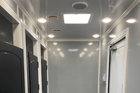 Interior of 6-Stall ladies
