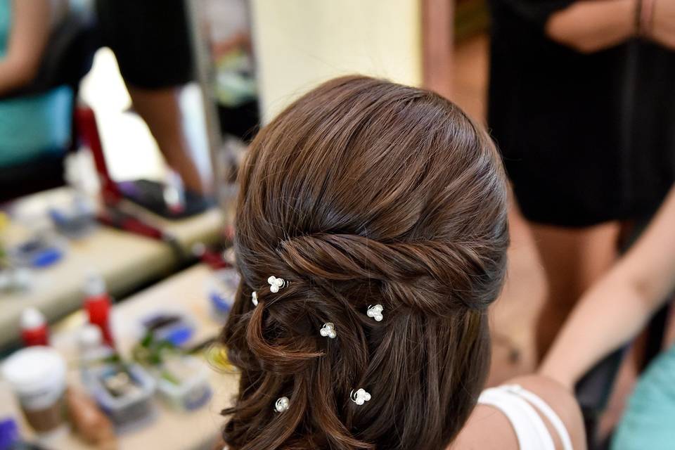 Bridal hairstyle