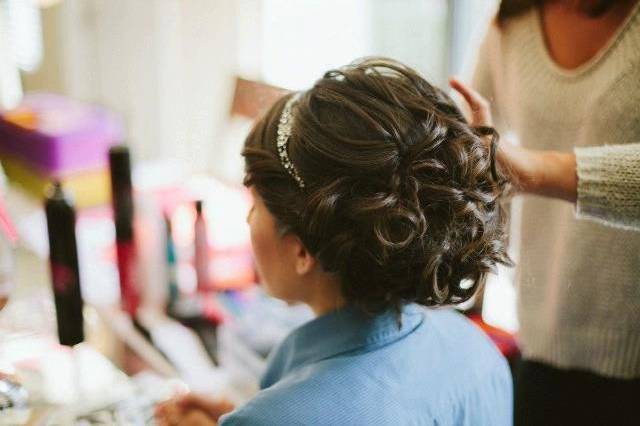 Bridal hairstyle