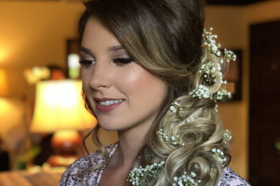 Bridal hairstyle