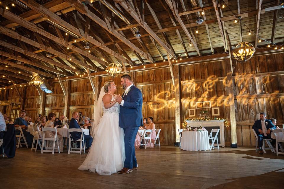 That magical first dance