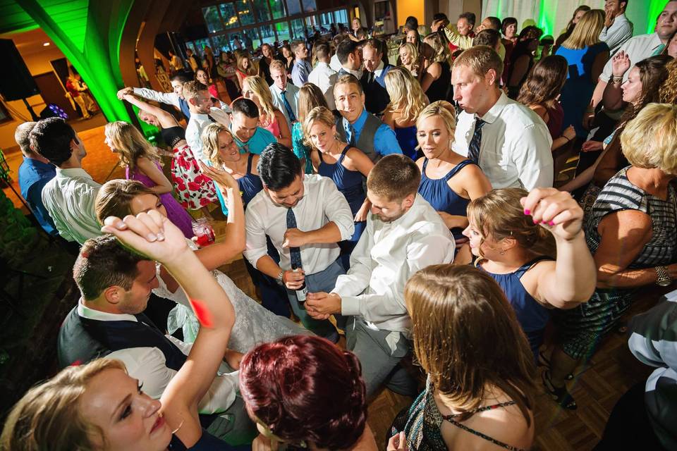 Packed dancefloors!