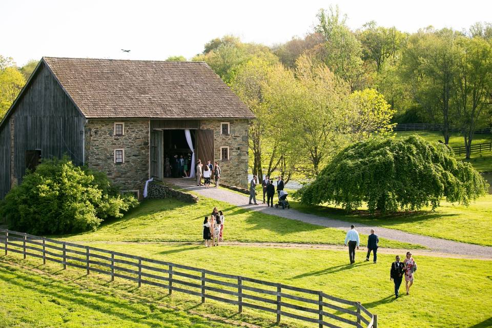 Taken from Poplar Barn loft