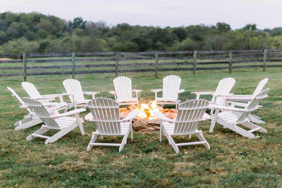 Fire Pit for S'mores!