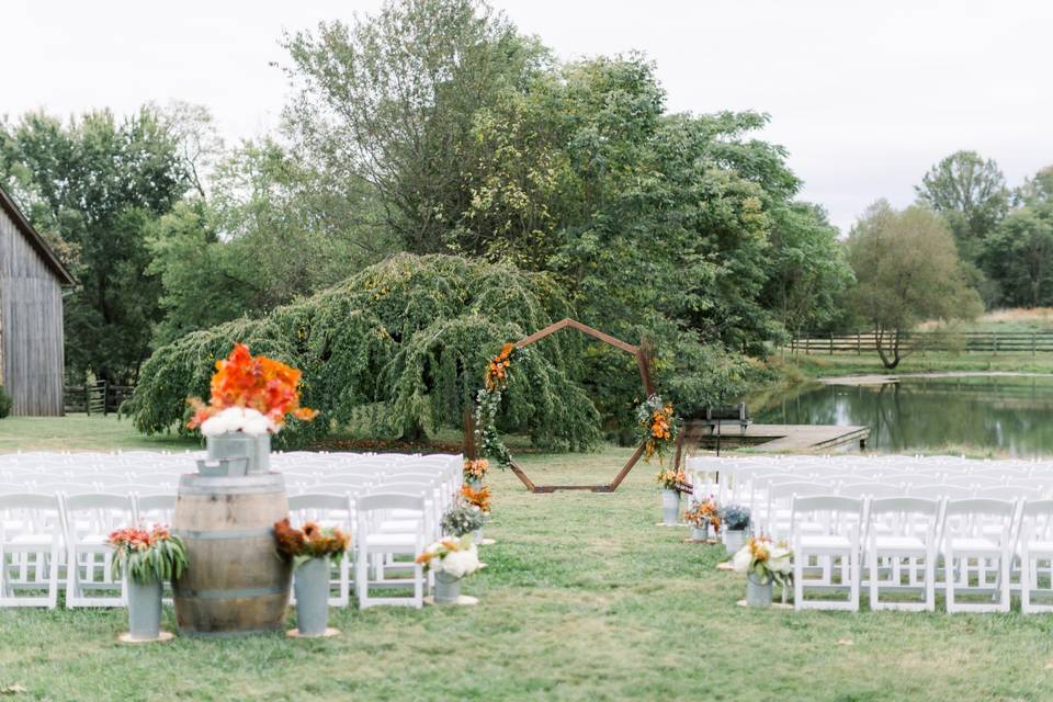 Pond Overlook Ceremony