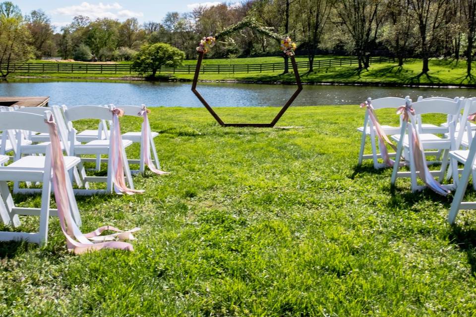 April by the Pond