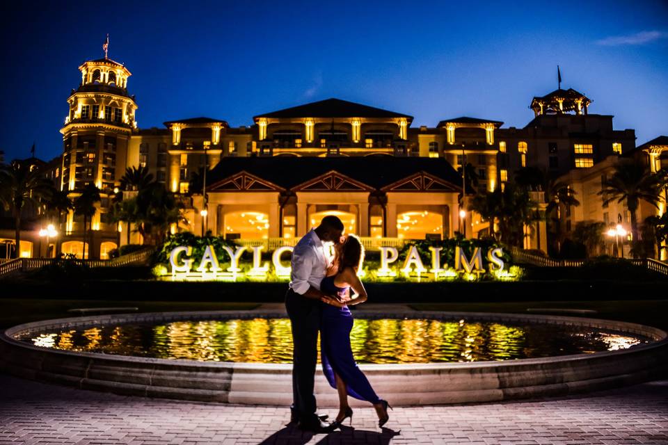 Gaylord Palms Engagement Sessi