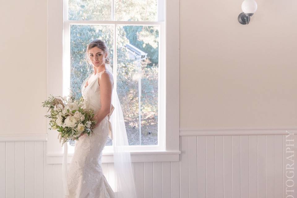 Bride's portrait