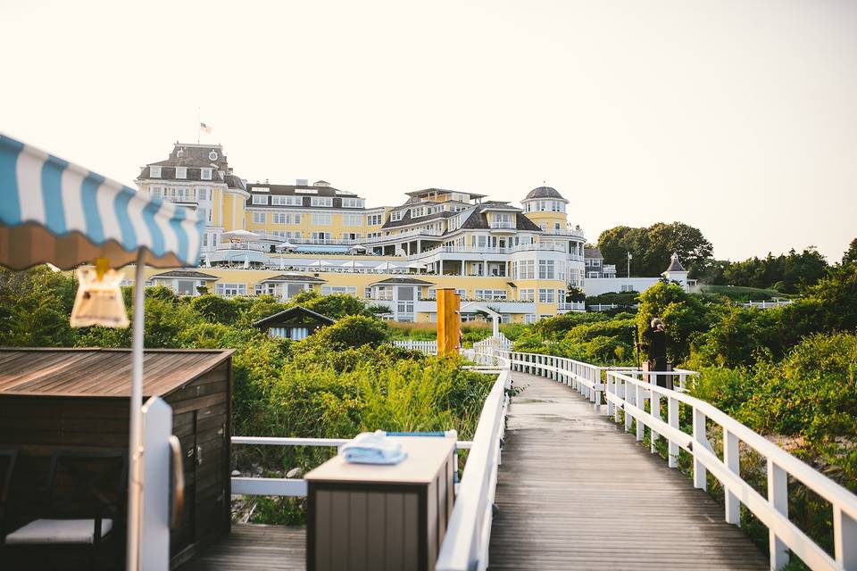 Dune Cottage & golden hour