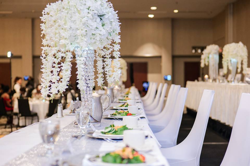Head table display