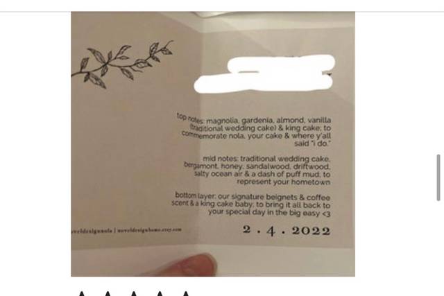 Custom scent curation
