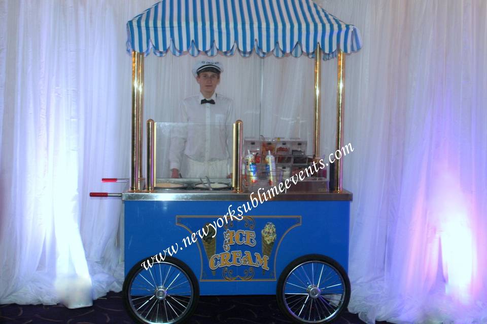 Ice Cream Sundae Bar rental, an irresistible treat at any event. Call: 718-744-8995