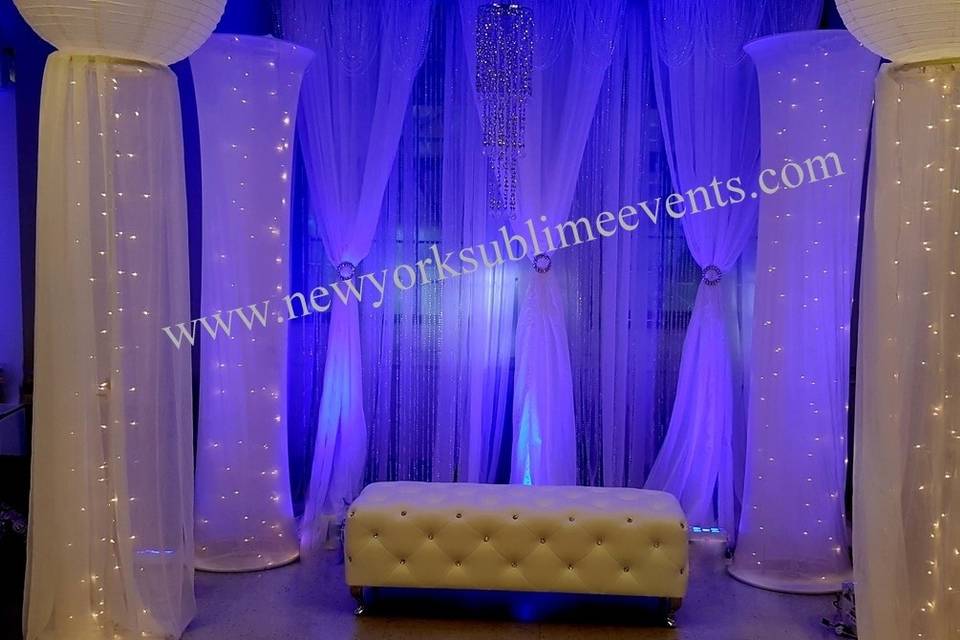 #drapery #event draping #pipe and drape