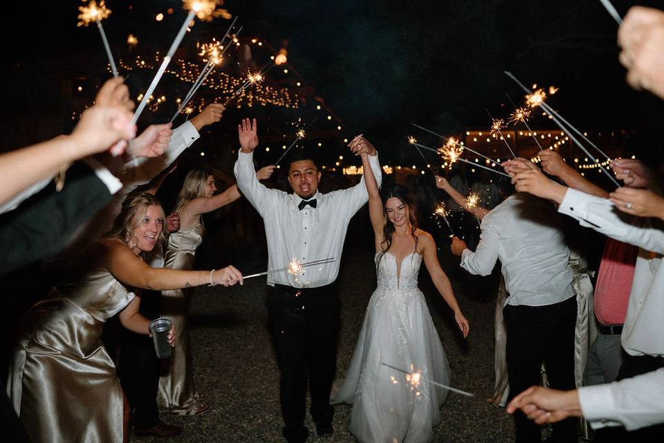 Sparkler exit
