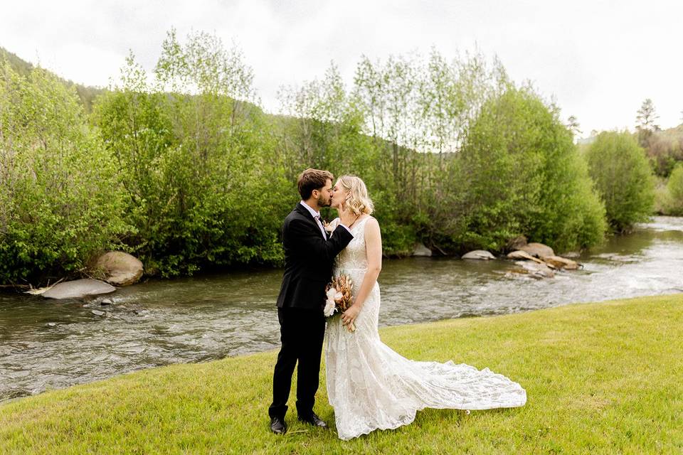 Couple intimate