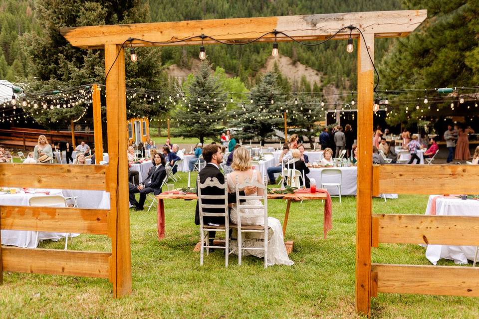 Sweetheart table
