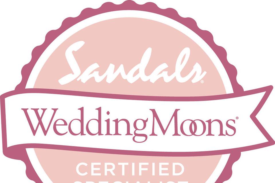 I am a WeddingMoons Certified Specialist.