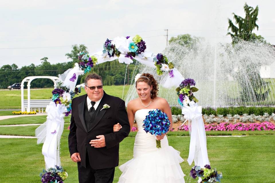 Wedding procession