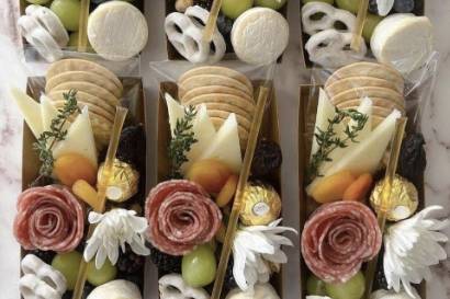 Olives and Brie Charcuterie