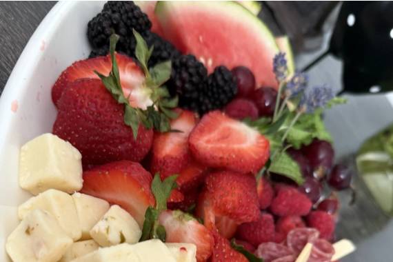 Olives and Brie Charcuterie