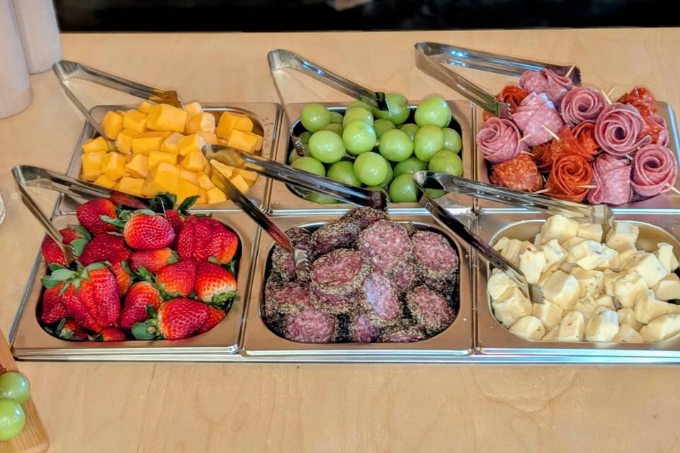 Olives and Brie Charcuterie