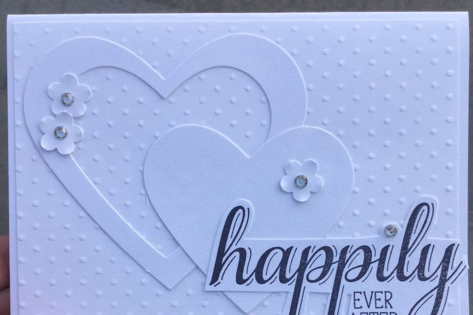 Happily EverAfter Wedding Card