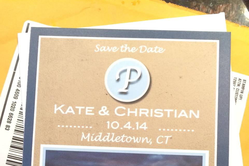 Kate & Christian Save the Date