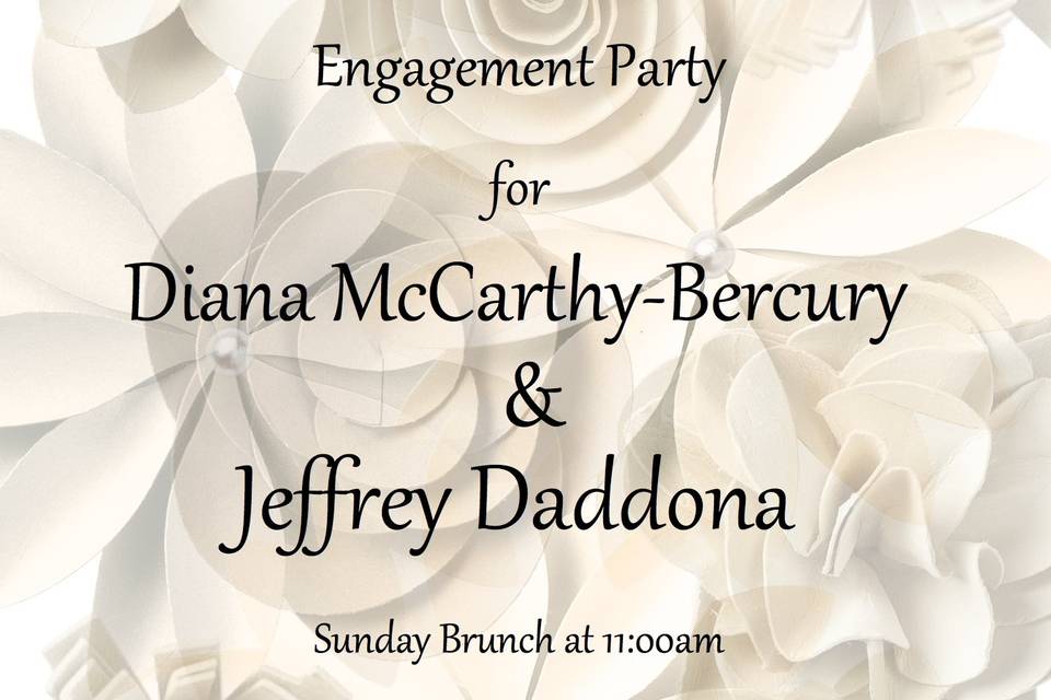 Engagement invite