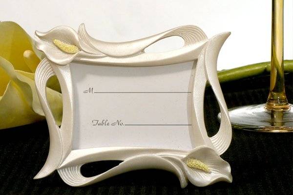 Calla Lily Photo / Place Card Frame