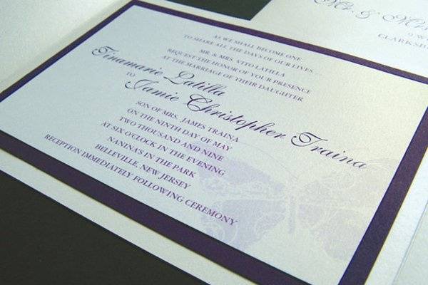 Custom Invitations by Kelly