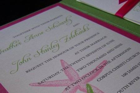 Custom Invitations by Kelly