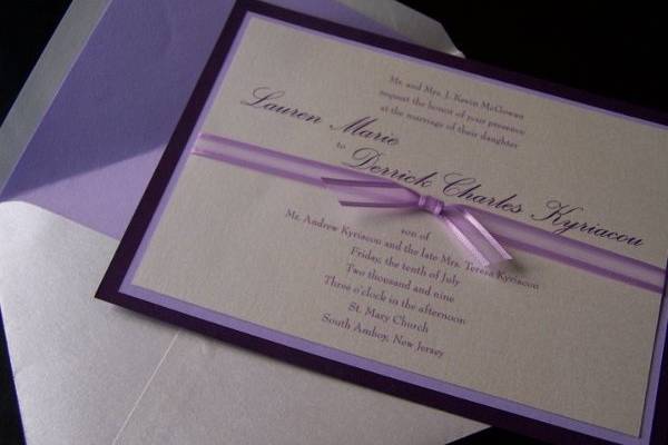 Custom Invitations by Kelly