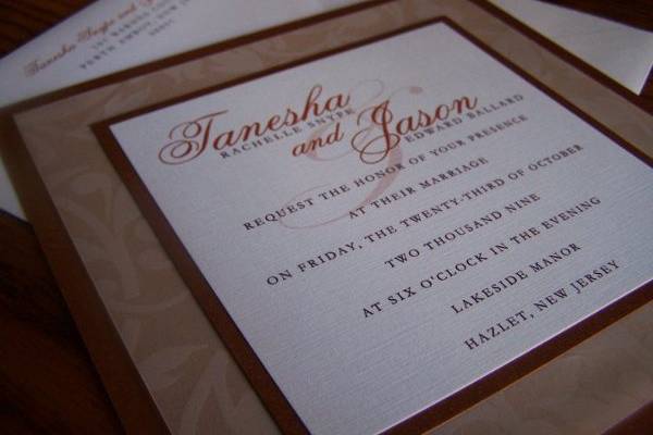 Custom Invitations by Kelly