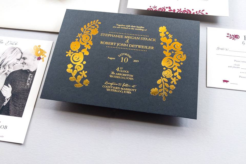 Gold foil