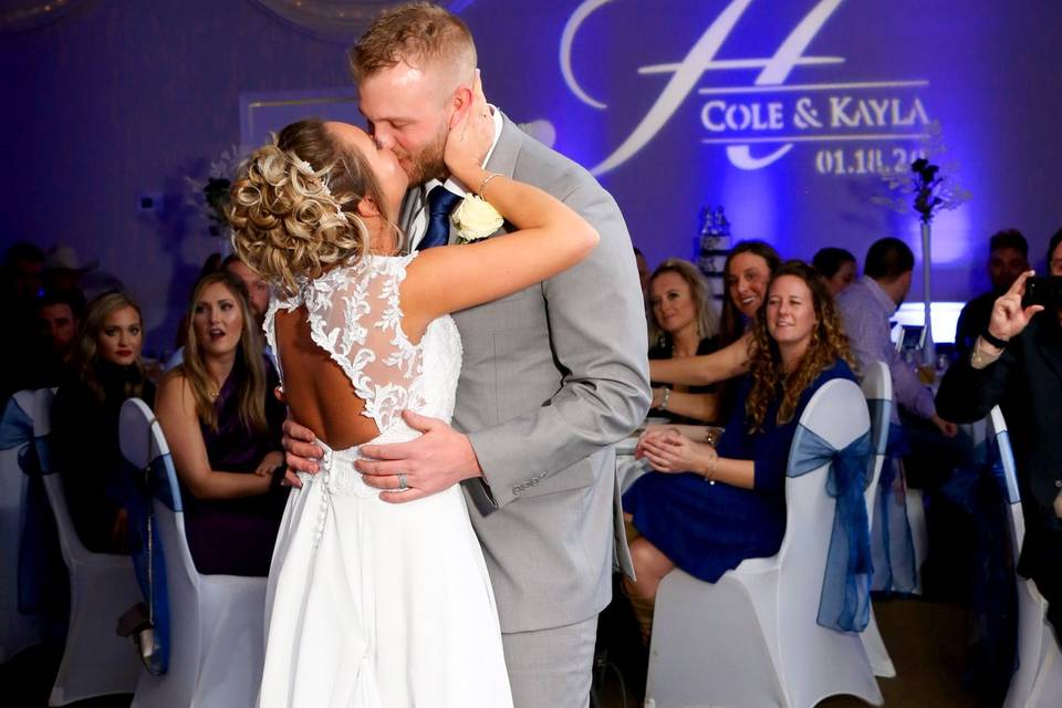 First Dance as Newlyweds