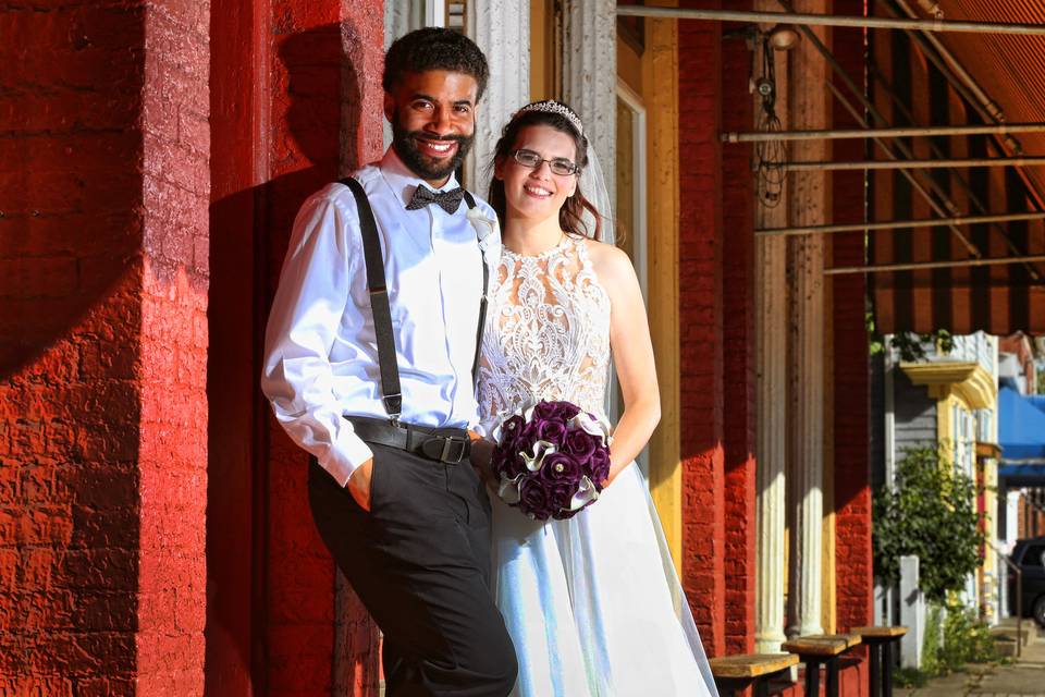 Newlyweds in Canal Fulton
