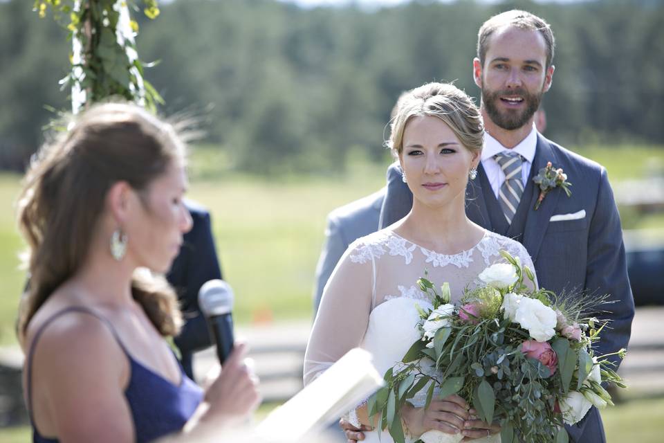 A reading. Photo by Meghan Shaw Photography.