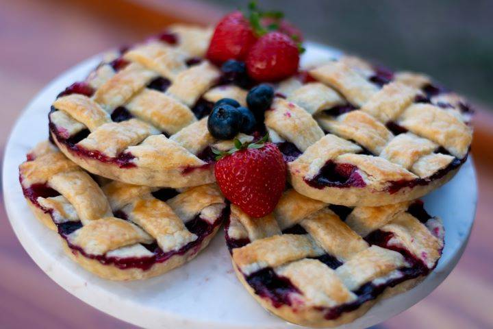 Heart Tarts for Dessert Table