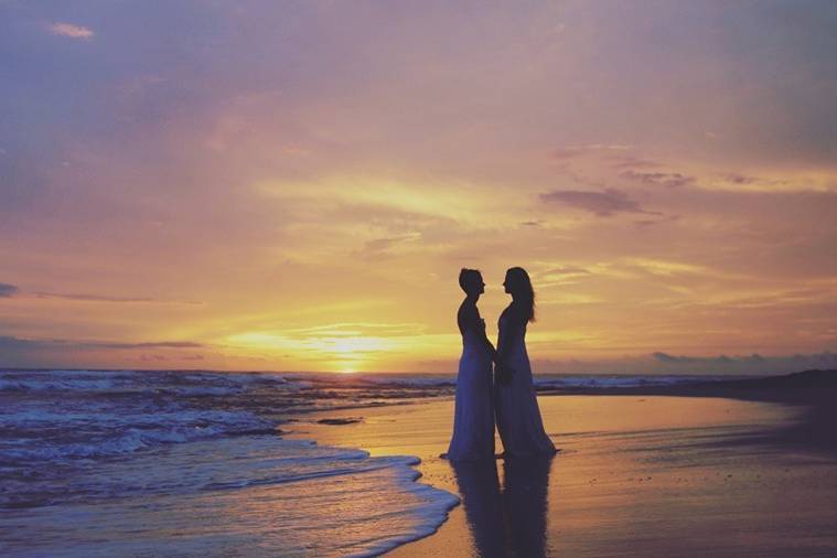 AMANDA + ARIEL at Sunset