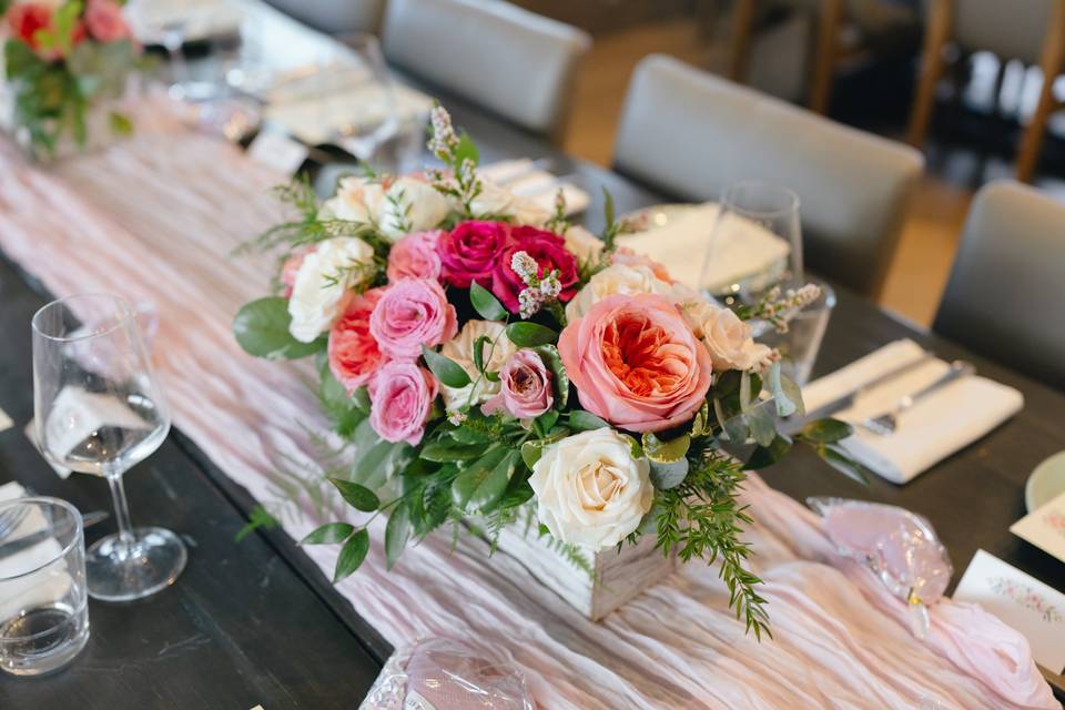 Enchanting Pink Centerpiece