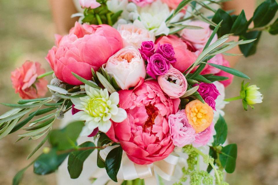 Peonies bouquet