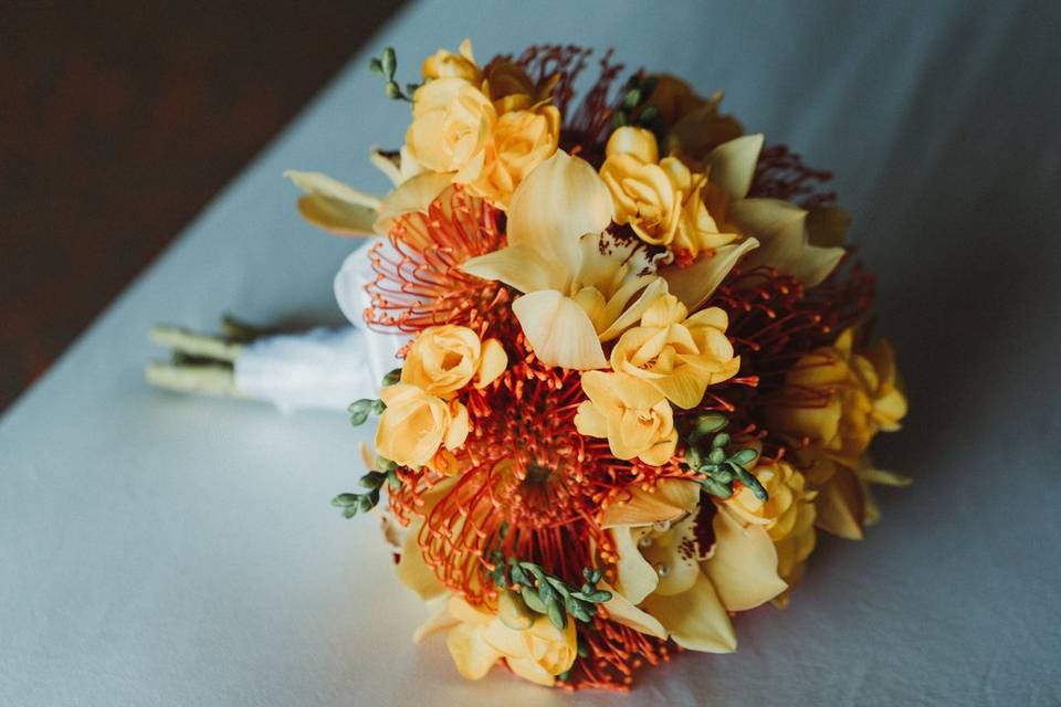 Tropical Bridal Bouquet