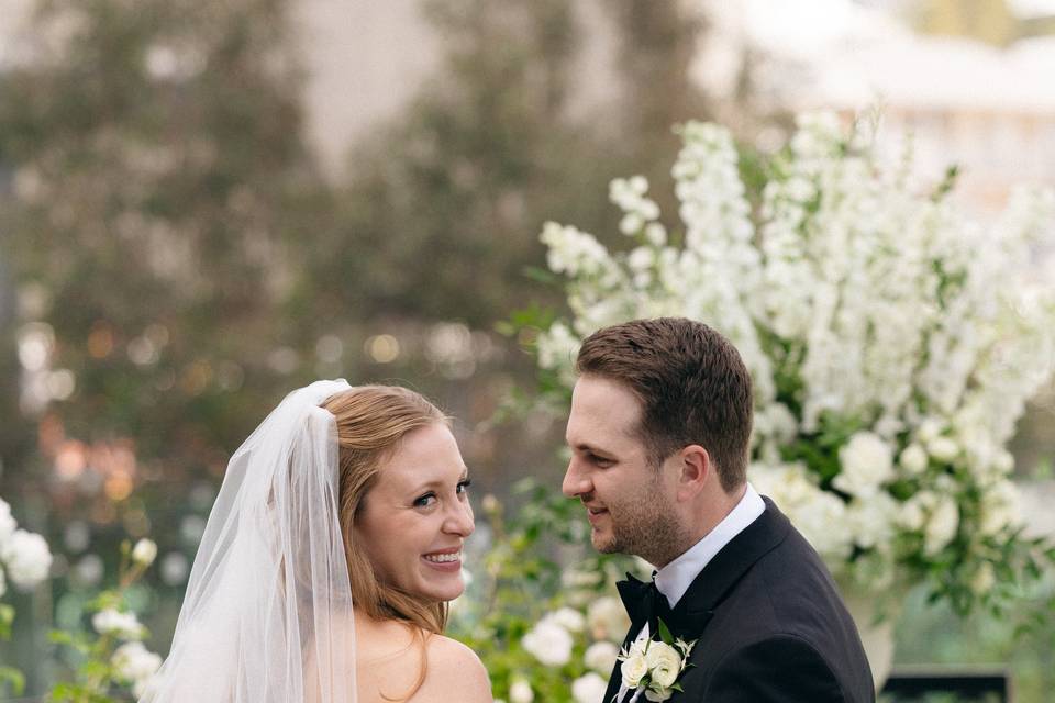 Elegant White Wedding