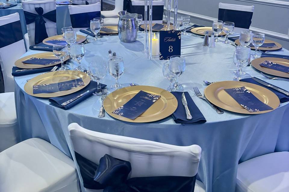 Reception decor