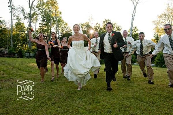 Camp Manitou, Maine
Fun loving wedding parties are my specialty!