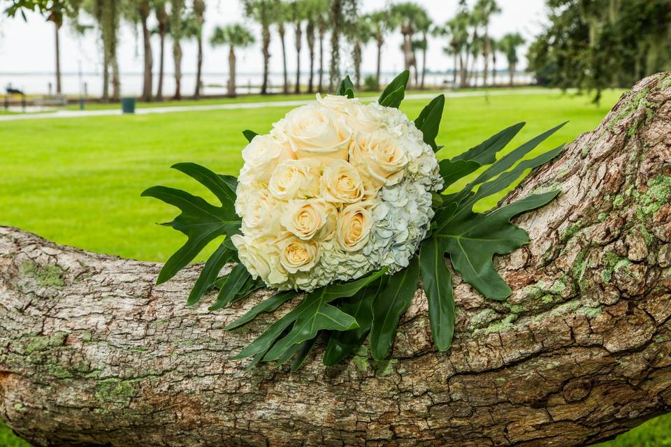 Jekyll Island wedding bouquet