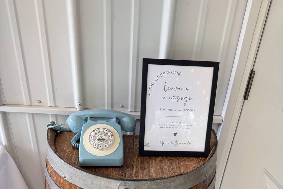 Audio Guestbook