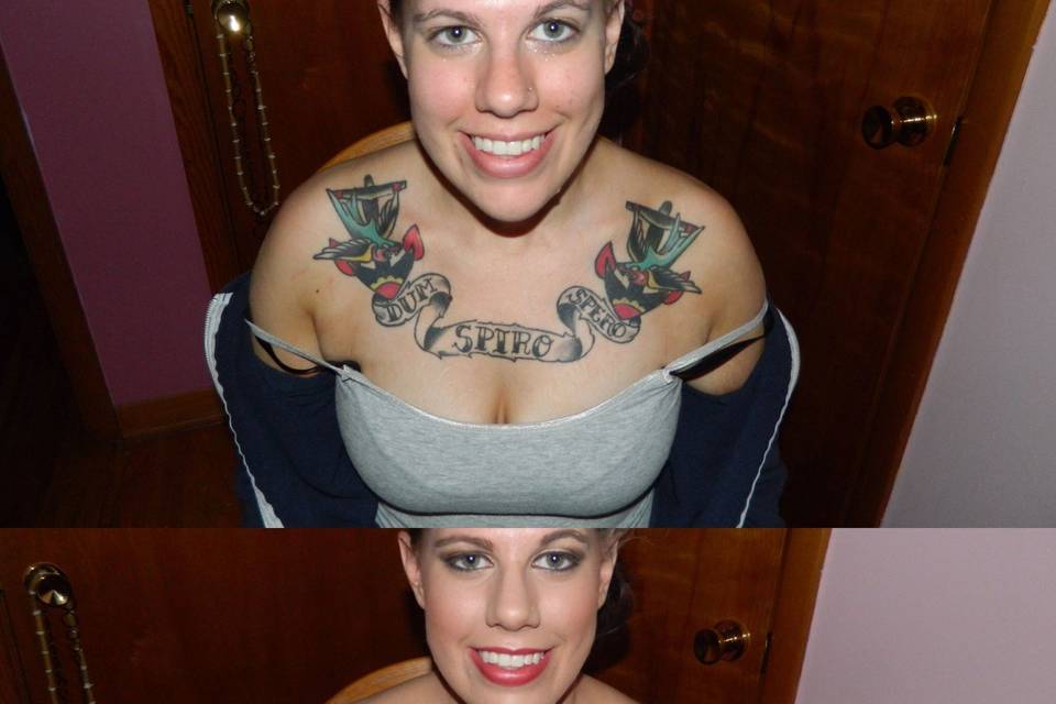 Molly Hearts Makeup