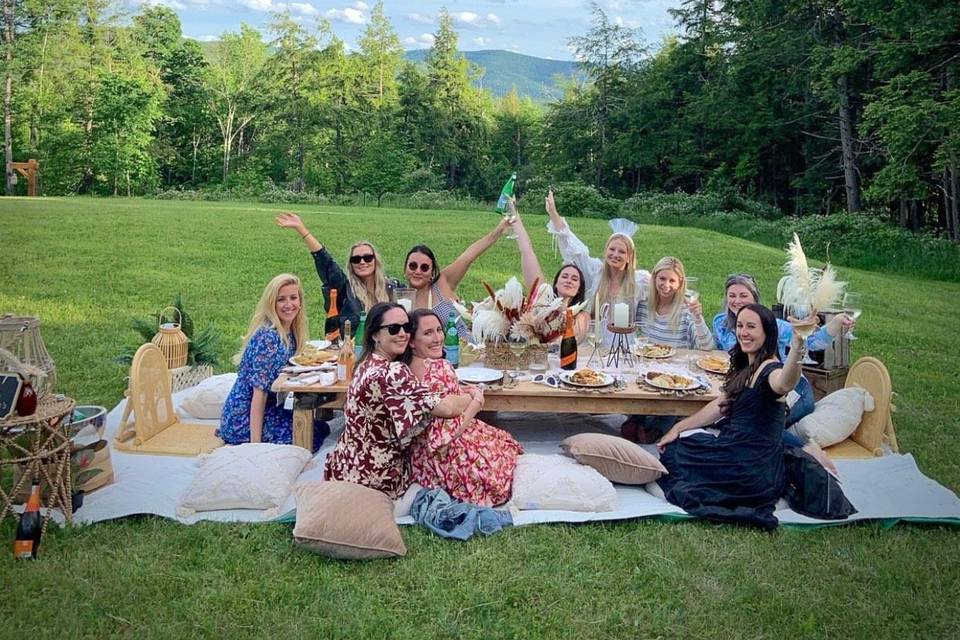 Bachelorette Party Luxe Picnic